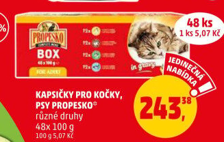 Kapsičky pro kočky Propesko