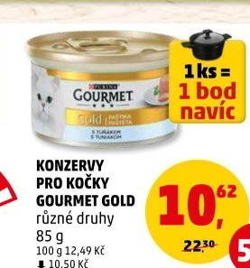 Konzerva pro kočky Gold Gourmet Purina