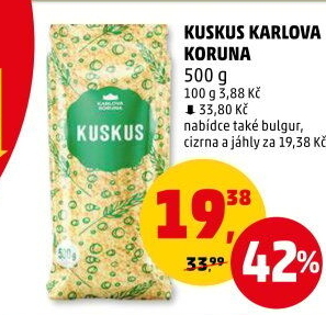 Kuskus Karlova Koruna