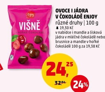 Ovoce v čokoládě Enjoy