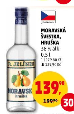 Pálenka Švestka Moravská Rudolf Jelínek
