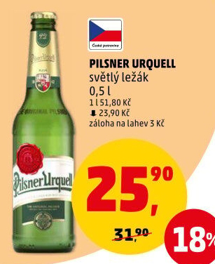 Pivo Pilsner Urquell