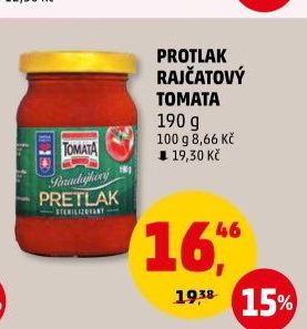 Rajčatový protlak Tomata