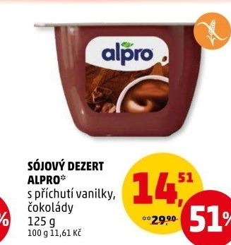 Sójový dezert Alpro Soya