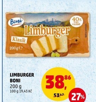 Sýr Limburger Boni
