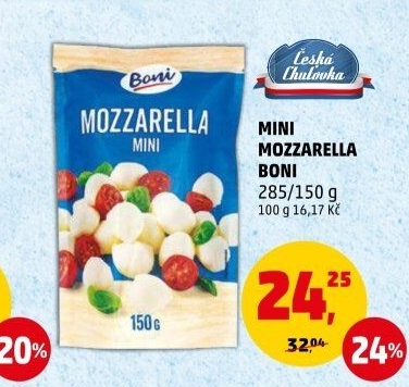 Sýr Mozzarella třešinky Boni