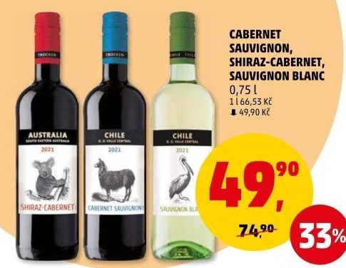 Víno Shiraz - Cabernet Cuvée Australia Stoneway