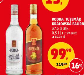 Vodka Královská palírna