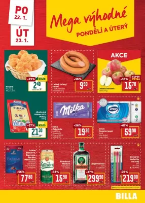 akční leták BILLA 17.1.2024-23.1.2024