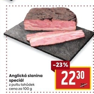 Anglická slanina speciál