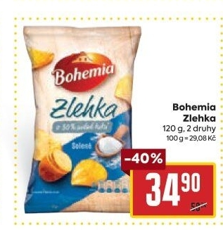 Chipsy Zlehka Bohemia Chips