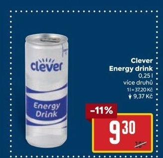 Energy nápoj drink Clever