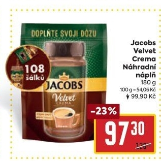 Instantní káva Jacobs Velvet Crema
