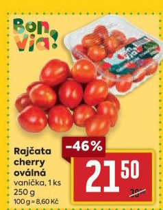 Rajčata cherry Billa Bonvia