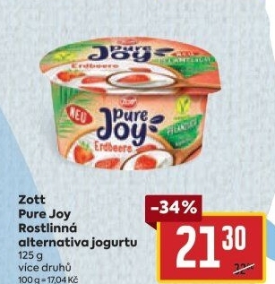 Rostlinná alternativa jogurtu Pure Joy Zott
