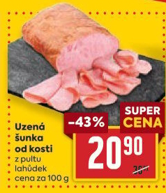 Šunka uzená od kosti
