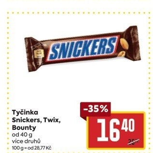 Tyčinka Snickers
