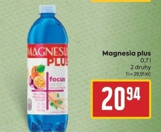 Voda ochucená plus Magnesia