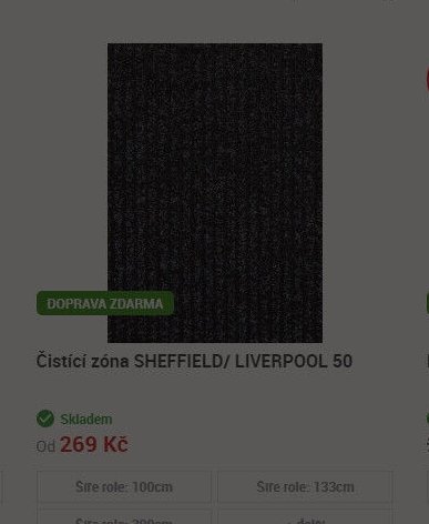 Čistící zóna SHEFFIELD/ LIVERPOOL 50 - Breno koberce akcniletaky.com