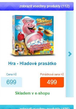 Hra - Hladové prasátko