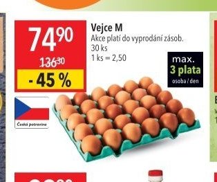 Vejce M