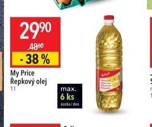 My Price Řepkový olej