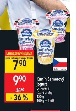 Kunín Sametový jogurt