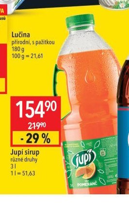 Jupí sirup
