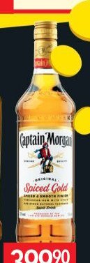 Captain Morgan Spiced gold