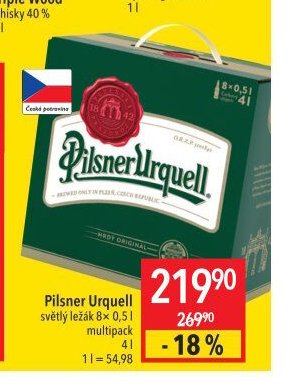 Pilsner Urquell multipack