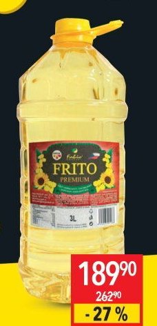 Frito Premium fritovací olej, 3 l
