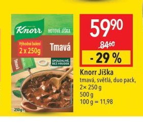Knorr Jíška, 2 x 250 g
