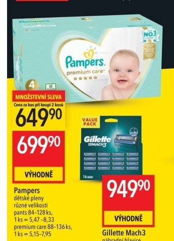 Pampers dětské pleny