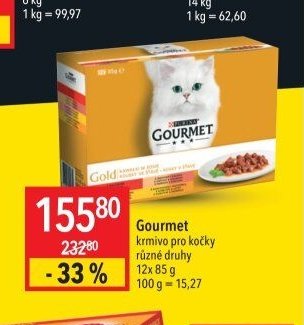 Gourmet krmivo pro kočky
