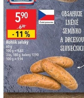 Rohlík selský