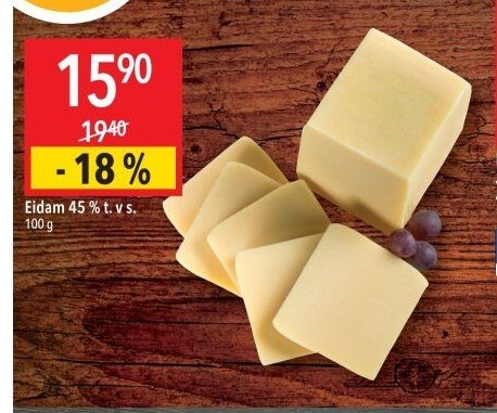 Eidam 45 % t. v s.