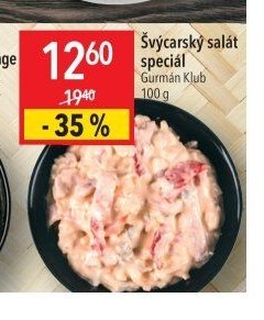Švýcarský salát speciál