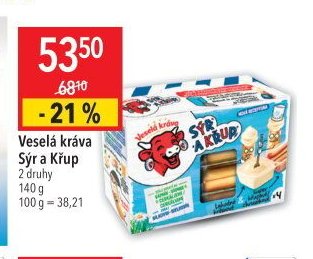 Veselá kráva Sýr a Křup