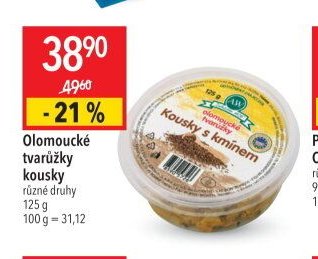 Olomoucké tvarůžky kousky