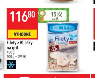 Filety z Aljašky na gril