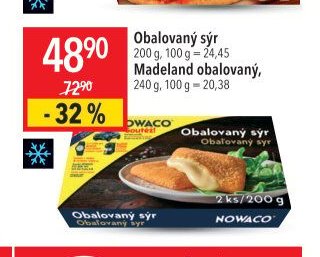 Obalovaný sýr, Madeland obalovaný