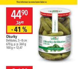 Okurky Delikates