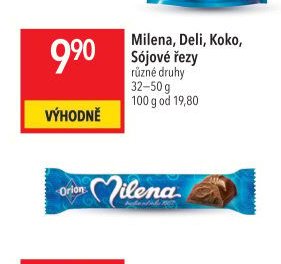 Milena, Deli, Koko, Sójové řezy