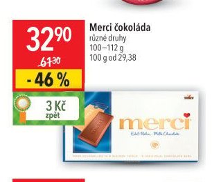 Merci čokoláda