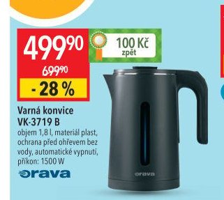 Varná konvice VK-3719 B