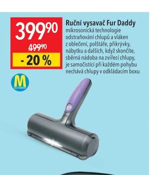 Ruční vysavač Fur Daddy