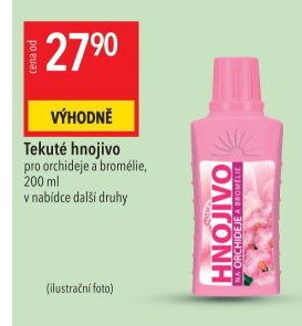 Tekuté hnojivo pro orchideje a bromélie