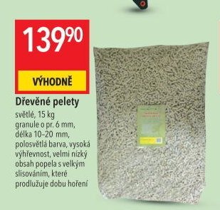 Dřevěné pelety