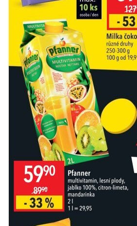 Pfanner multivitamin