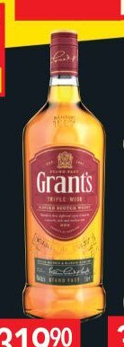 Grant's Triple Wood whisky